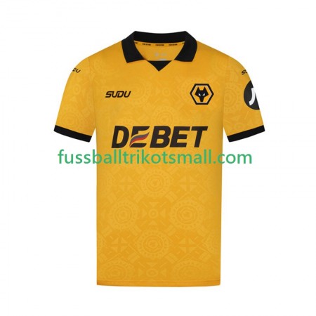 Fußballtrikots Wolverhampton Wanderers 2025-2026 Kurzarm Heimtrikotsatz kaufen